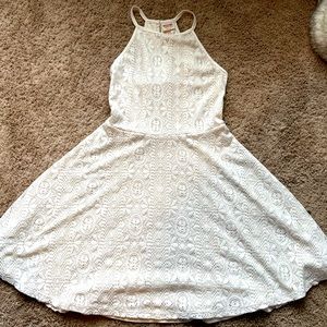Cream Lace Dress